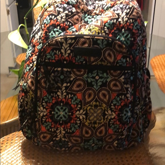 Vera Bradley backpack & laptop holder - Picture 2 of 7